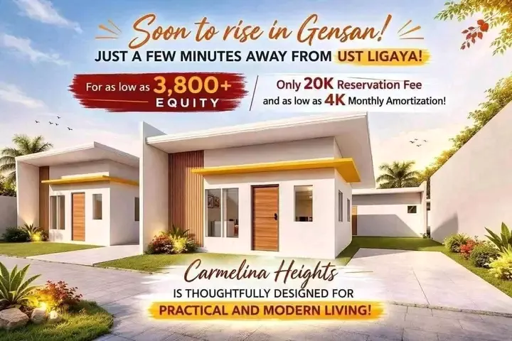 Affordable Zenaida Model House for Sale | Carmelina Heights, General Santos City