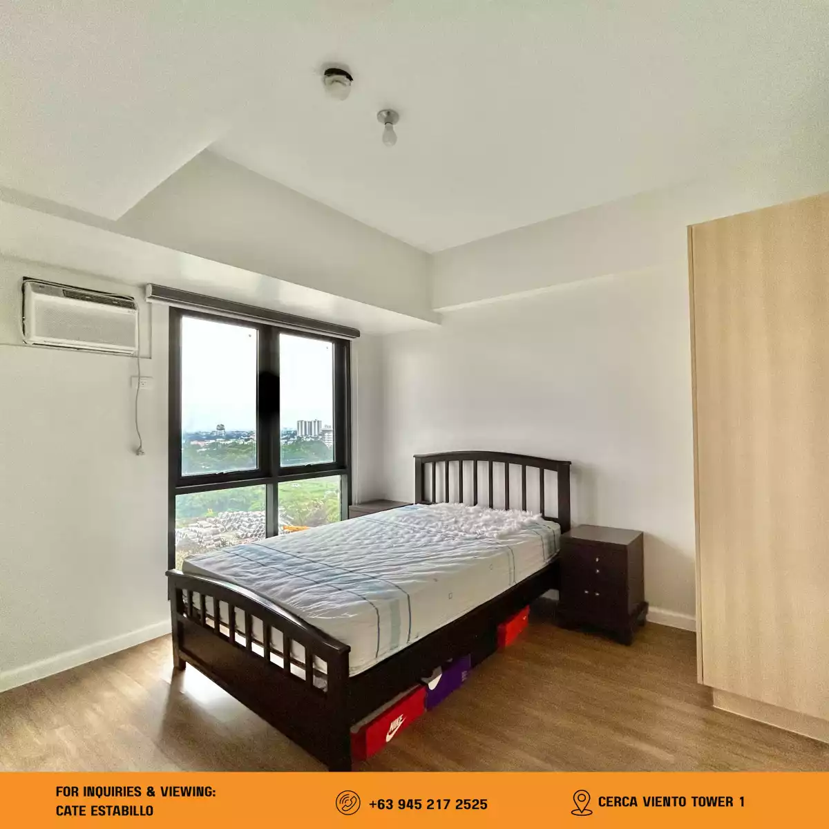 Furnished 2-Bedroom Unit for Sale at Cerca Viento Tower 1 — 2 Bedrooms in Almanza Uno, Las Piñas City, Metro Manila — Photo 4