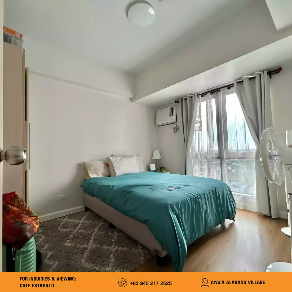 Furnished 2-Bedroom Unit with Parking for Sale at Cerca Viento Tower 2 — 2 Bedrooms in Almanza Uno, Las Piñas City, Metro Manila — Photo 4
