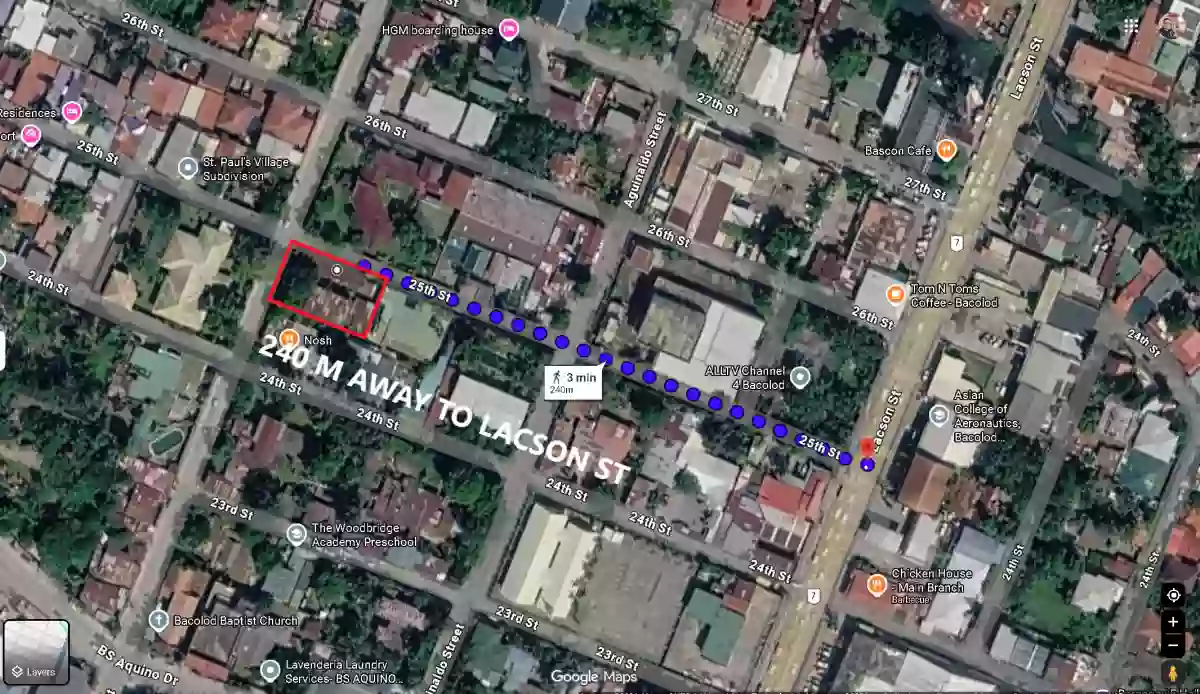 For Sale: Commercial Lot in Barangay 1 (Pob.), Bacolod City — 1000 sqm Corner Lot — Commercial Lot in Barangay 1 (Pob.), Bacolod City, Negros Occidental — Photo 3