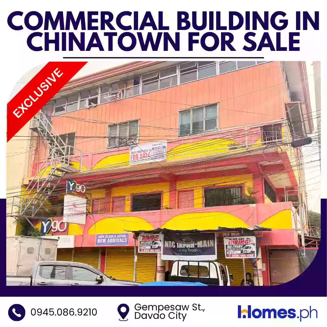 Rush Sale: Building Near Davao Chinatown, Davao City — 3-Storey Facade — Building in Davao City, Davao del Sur, 8000 — Photo 3