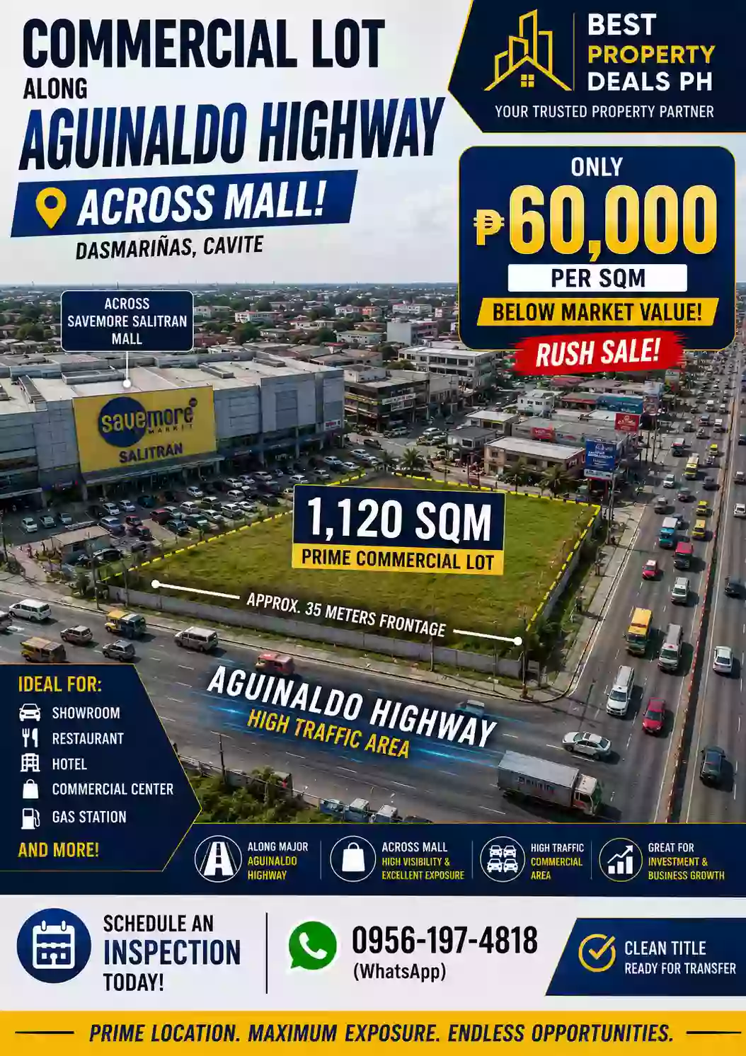 For Sale: Commercial Lot in Salitran I, Dasmarinas, Cavite — 1000 sqm — Commercial Lot in Dasmarinas, Cavite, 4114 — Photo 5
