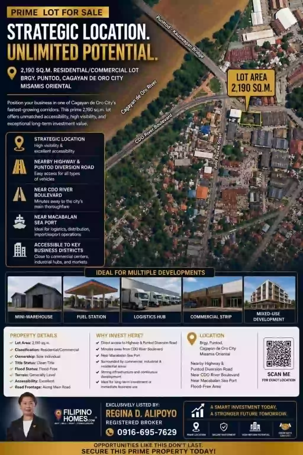 For Sale: Commercial Lot in Puntod, Cagayan de Oro City — 2190 sqm — Commercial Lot in cagayan de oro city, Puntod, Cagayan de Oro City — Photo 4