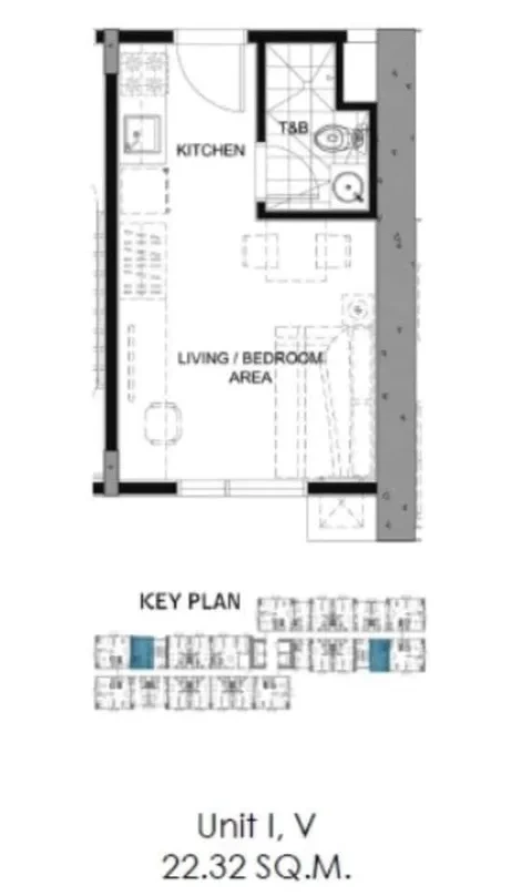For Sale: Studio Condo in Barangka Ilaya, Mandaluyong City — 22.32 sqm — Studio in Mandaluyong City, Metro Manila, 1552 — Photo 7