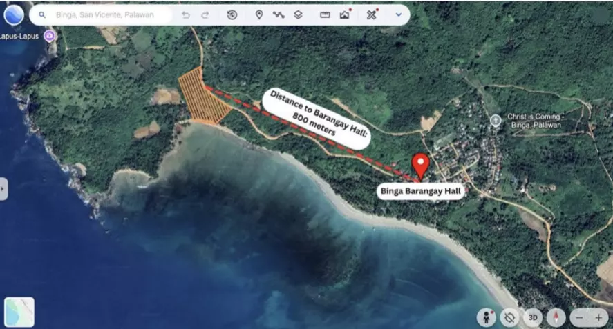 Beach Lot Property FOR SALE at PALAWAN 1.5 hectares Titled — Beach Lot in San Vicente, Palawan, 5309 — Photo 4