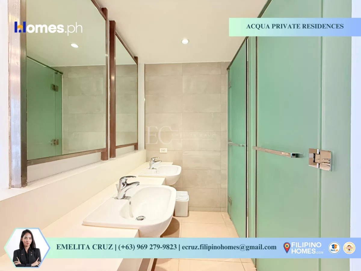 STUDIO UNIT FACING ROCKWELL FOR SALE  AT ACQUA PRIVATE RESIDENCES — Studio in Hulo, Mandaluyong City, Metro Manila — Photo 4
