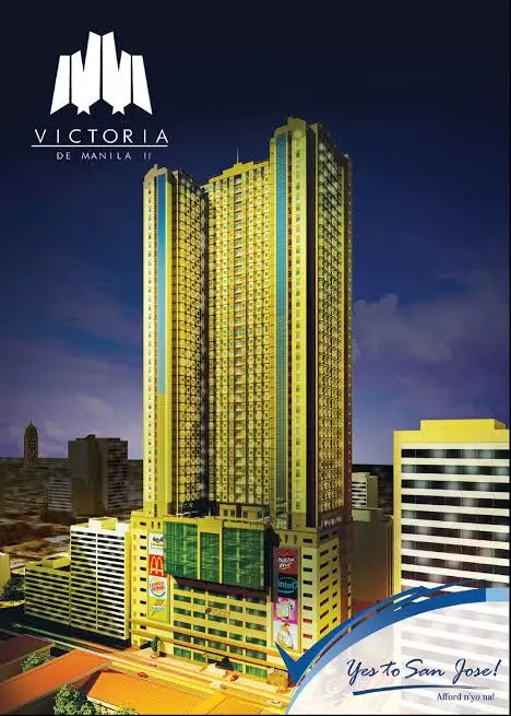 FOR SALE: Victoria De Manila 1 1BR Condo in Malate, Manila City