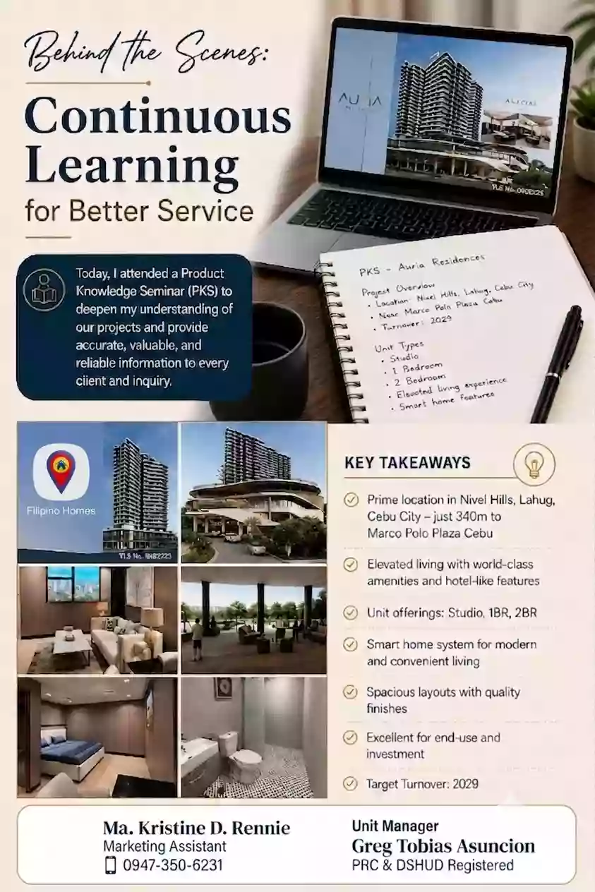 1 Bedroom Unit Pre-selling Condominium in Lahug, Cebu City, Philippines
