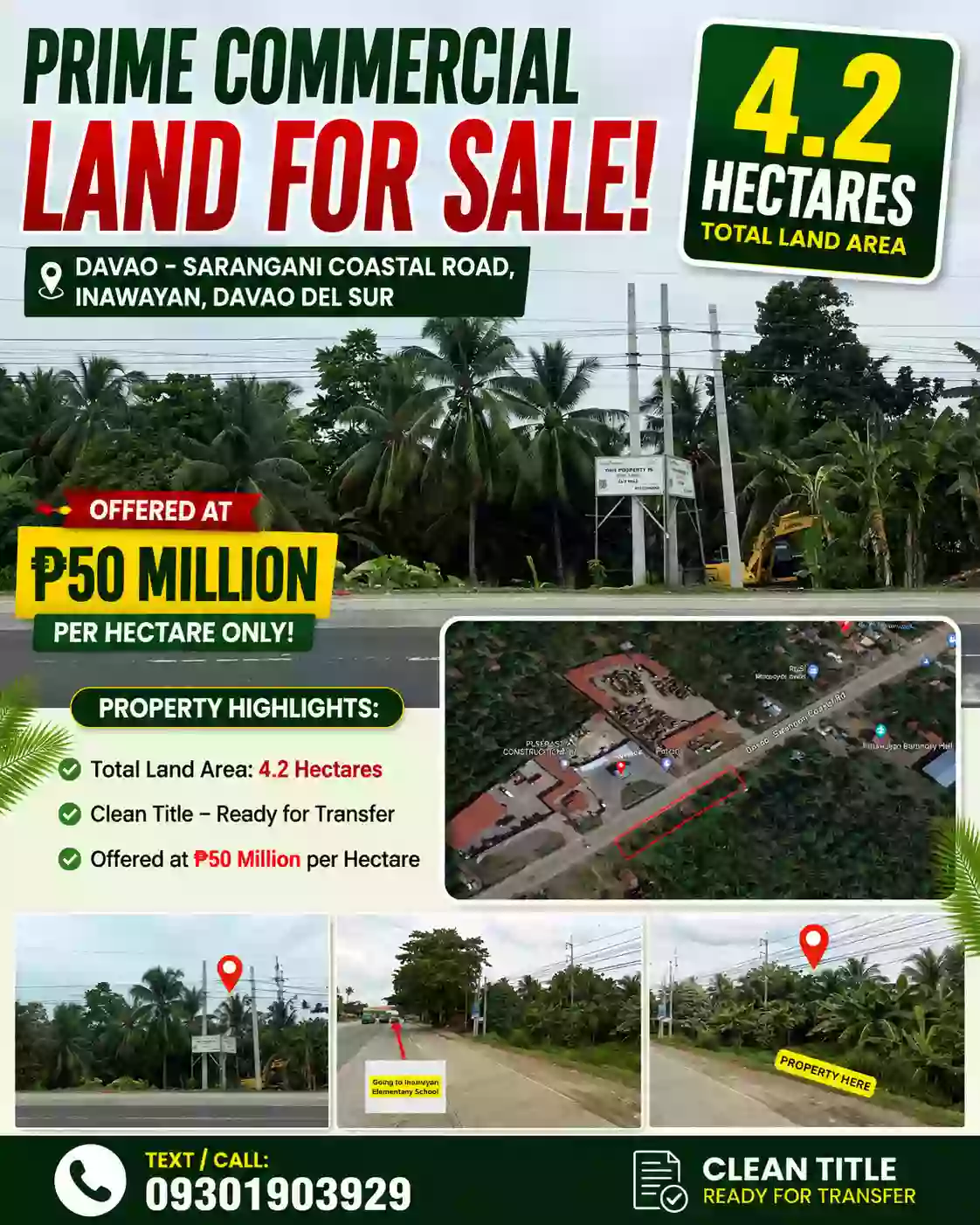 For Sale: Industrial Lot in Toril (Pob.), Davao City — Investors