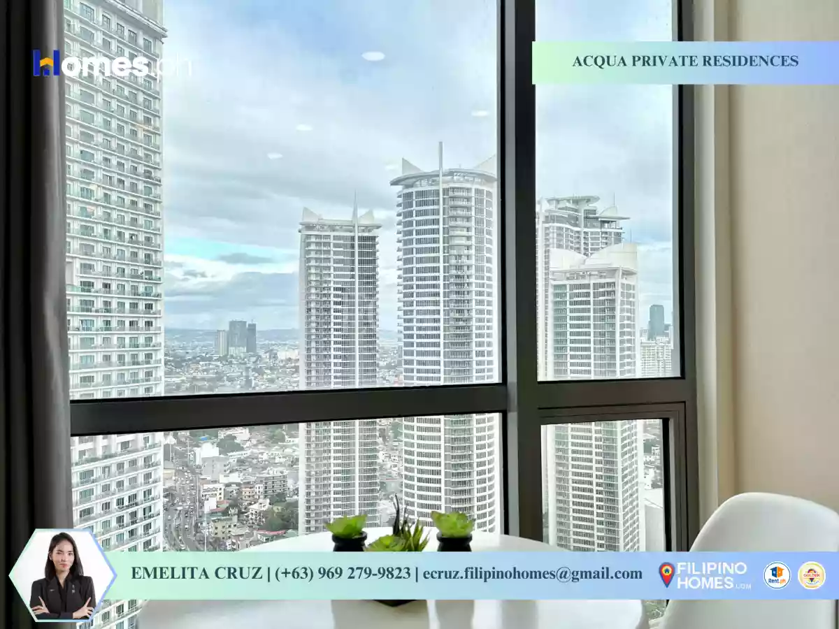 STUDIO UNIT FACING ROCKWELL FOR SALE  AT ACQUA PRIVATE RESIDENCES — Studio in Hulo, Mandaluyong City, Metro Manila — Photo 2