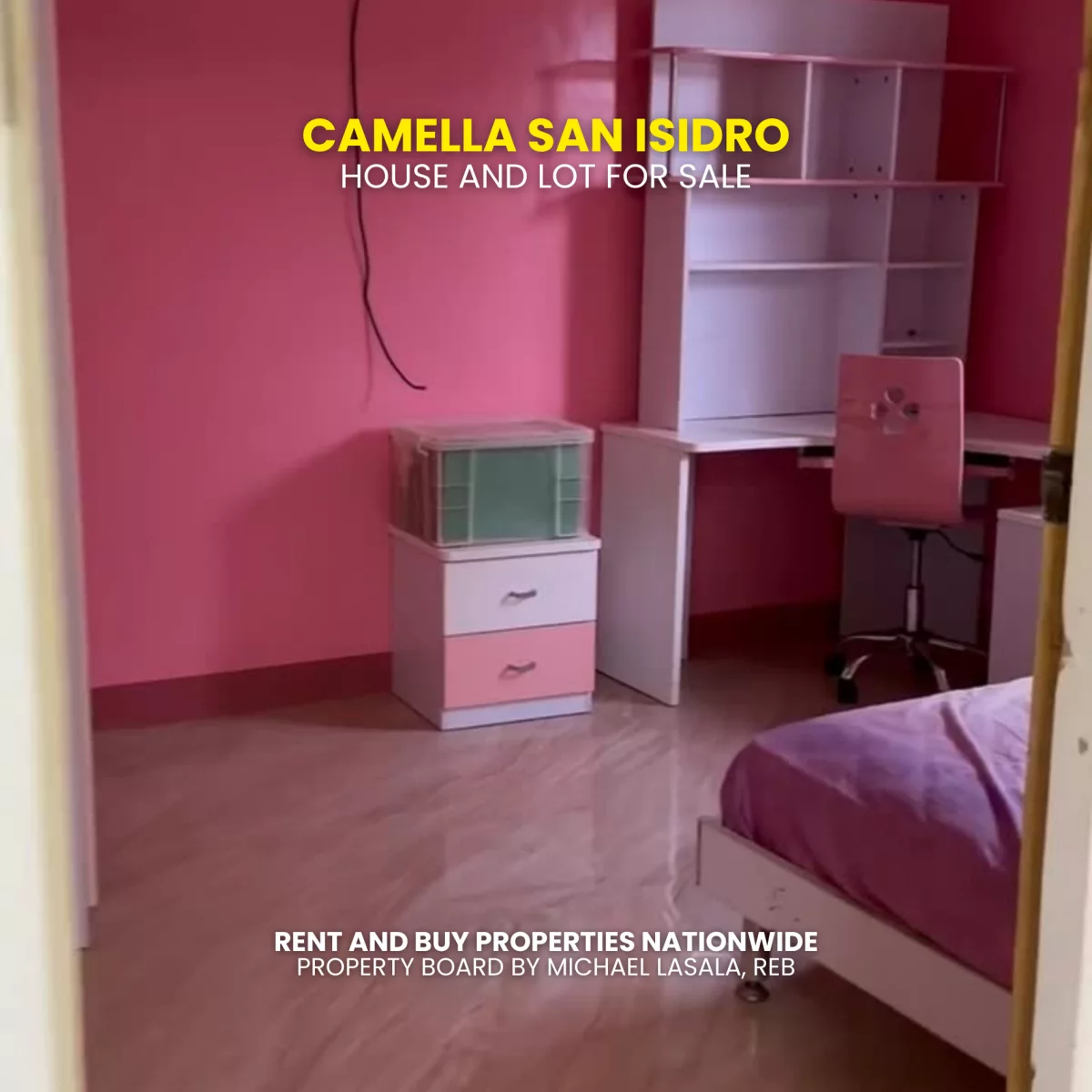 CAMELLA SAN ISIDRO HOUSE AND LOT FOR SALE — House and Lot in Gen. Santos City, South Cotabato, 9500 — Photo 4