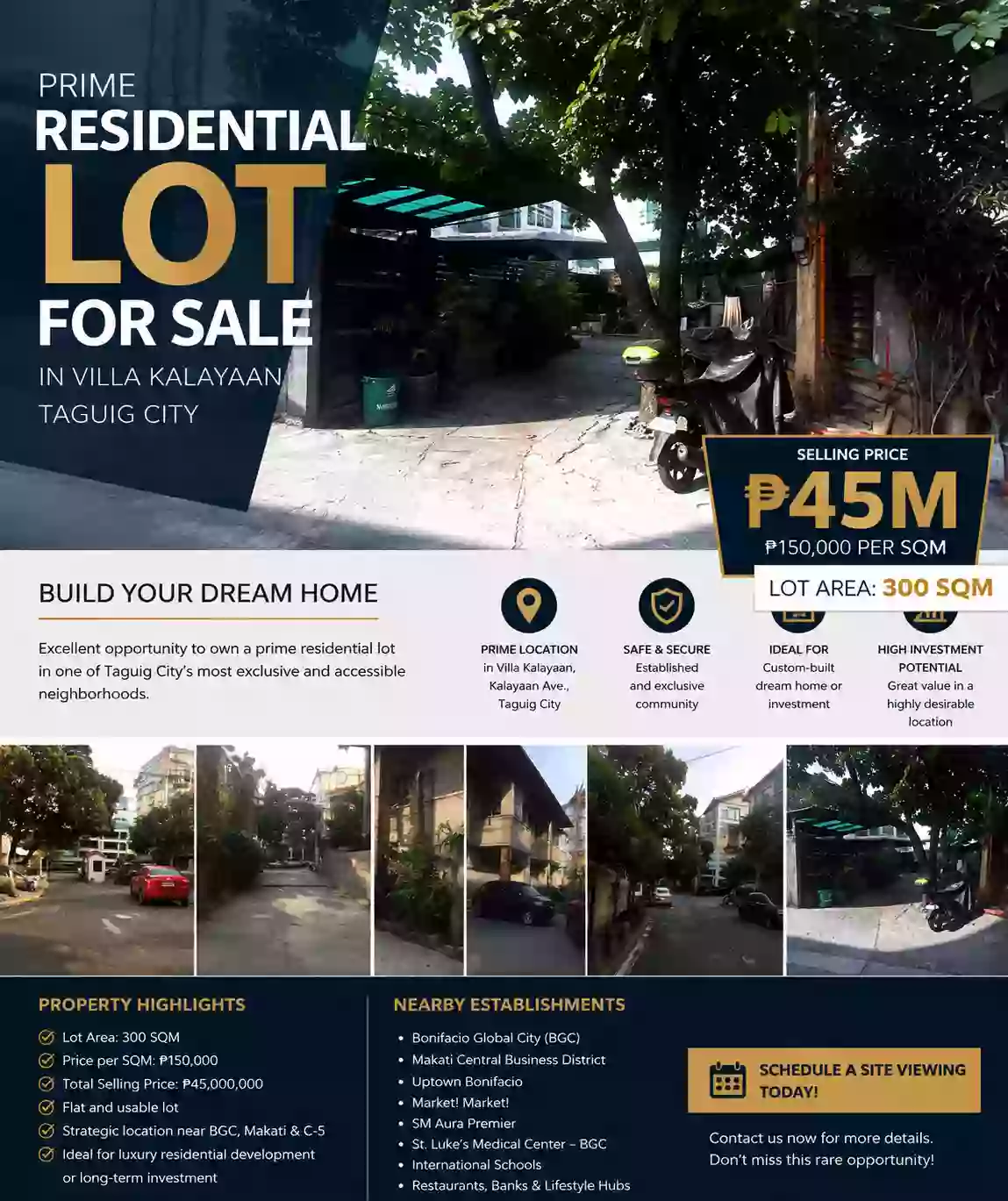 For Sale: Residential Lot in Pinagsama, Taguig City — 300 sqm