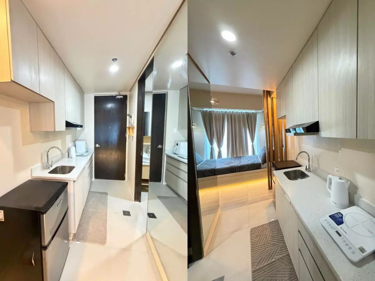 For Rent: Studio Condo with Balcony  in Banilad, Mandaue City — One Astra Place — Studio in Banilad, Mandaue City, Cebu — Photo 3