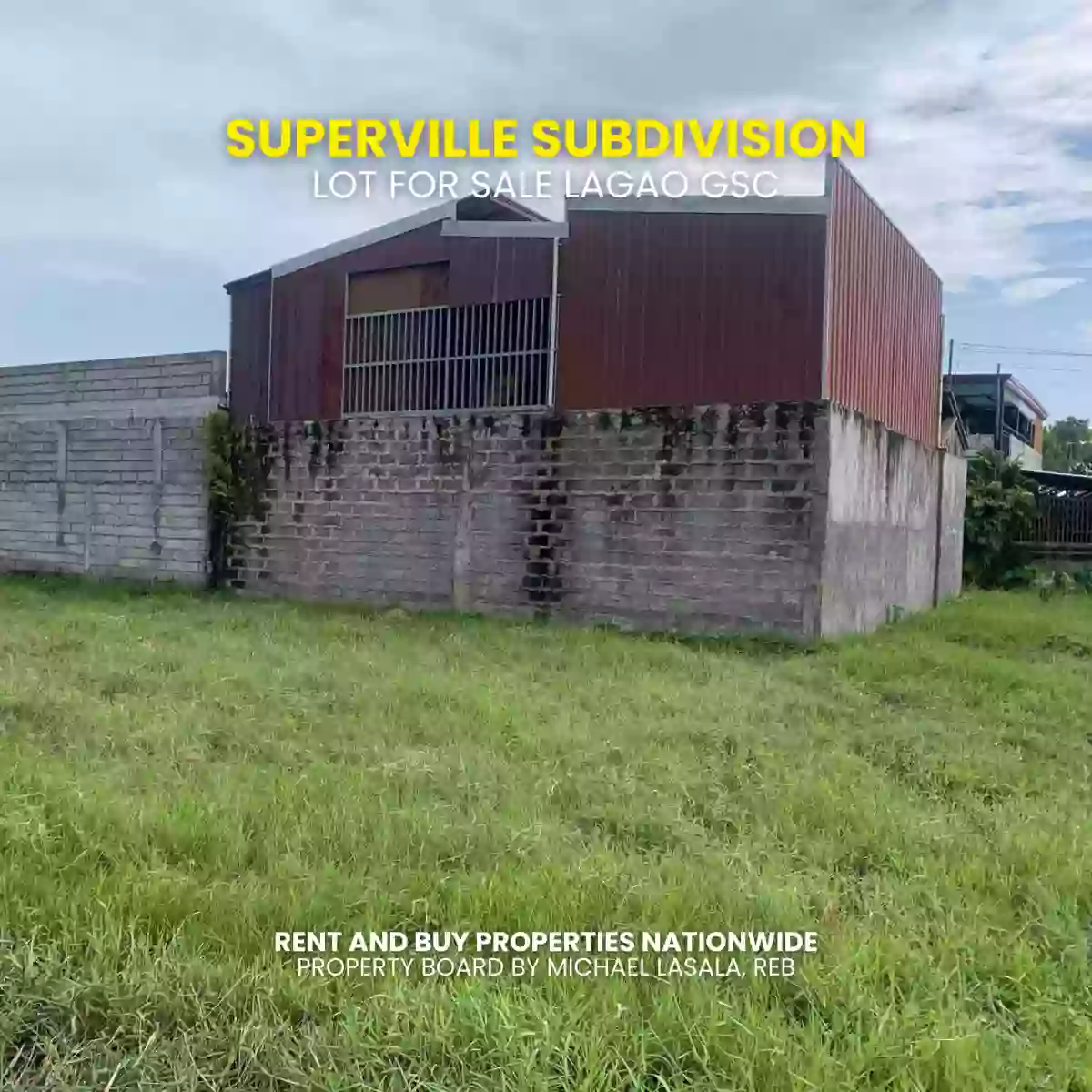 SUPERVILLE SUBDIVISION, LAGAO LOT FOR SALE — Residential Lot in Gen. Santos City, South Cotabato, 9500 — Photo 5