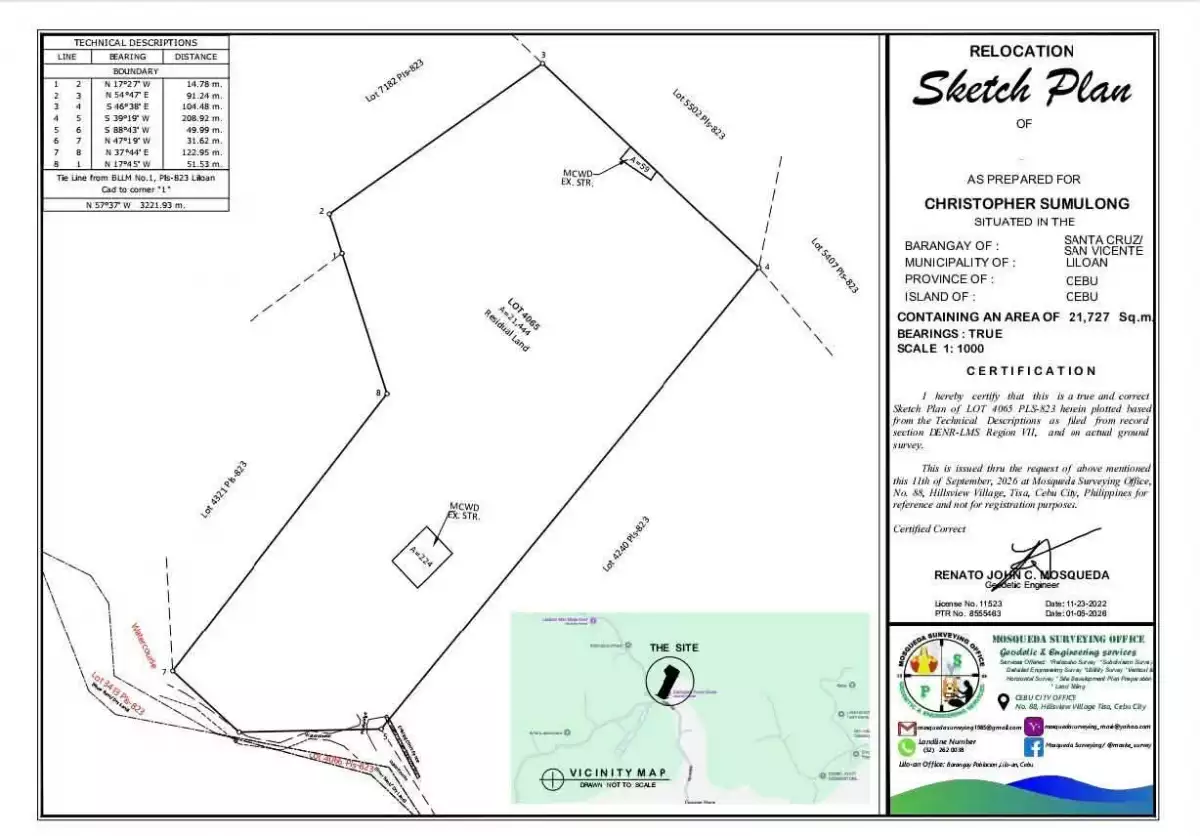 For Sale: 21,444 sqm Agricultural Lot in Santa Cruz, Liloan — Flat with Elevated Portion