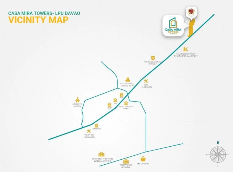 For Sale: 1BR Condo in Casa Mira Towers, Sasa, Davao City — with Balcony, 1 Parking — 1 Bedroom in Sasa, Davao City, Davao del Sur — Photo 4