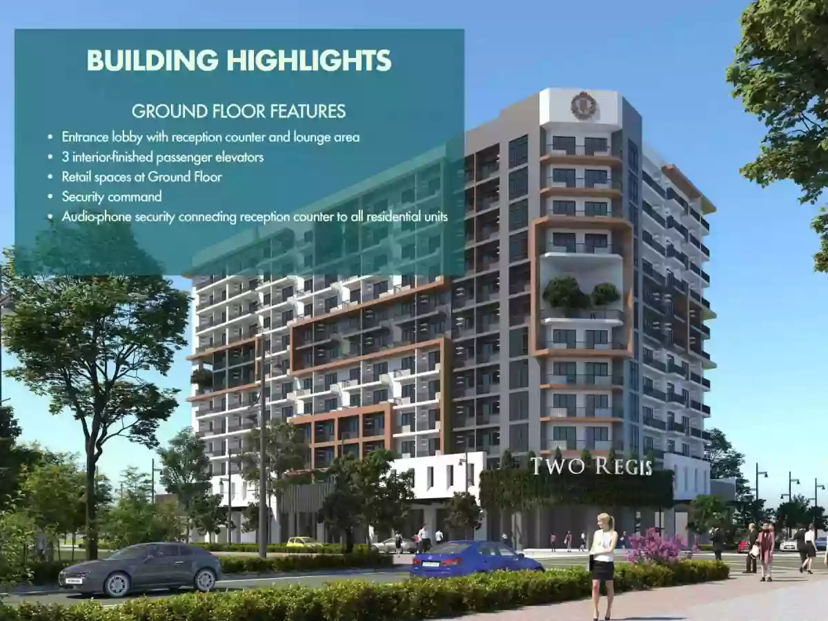 For Sale: Two Regis Studio with Balcony in Two Regis, Megaworld Upper East Bacolod. — Studio in Bacolod City, Negros Occidental, 6100 — Photo 4