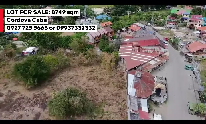For Sale: Residential Lot in Poblacion, Cordova — 8749 sqm