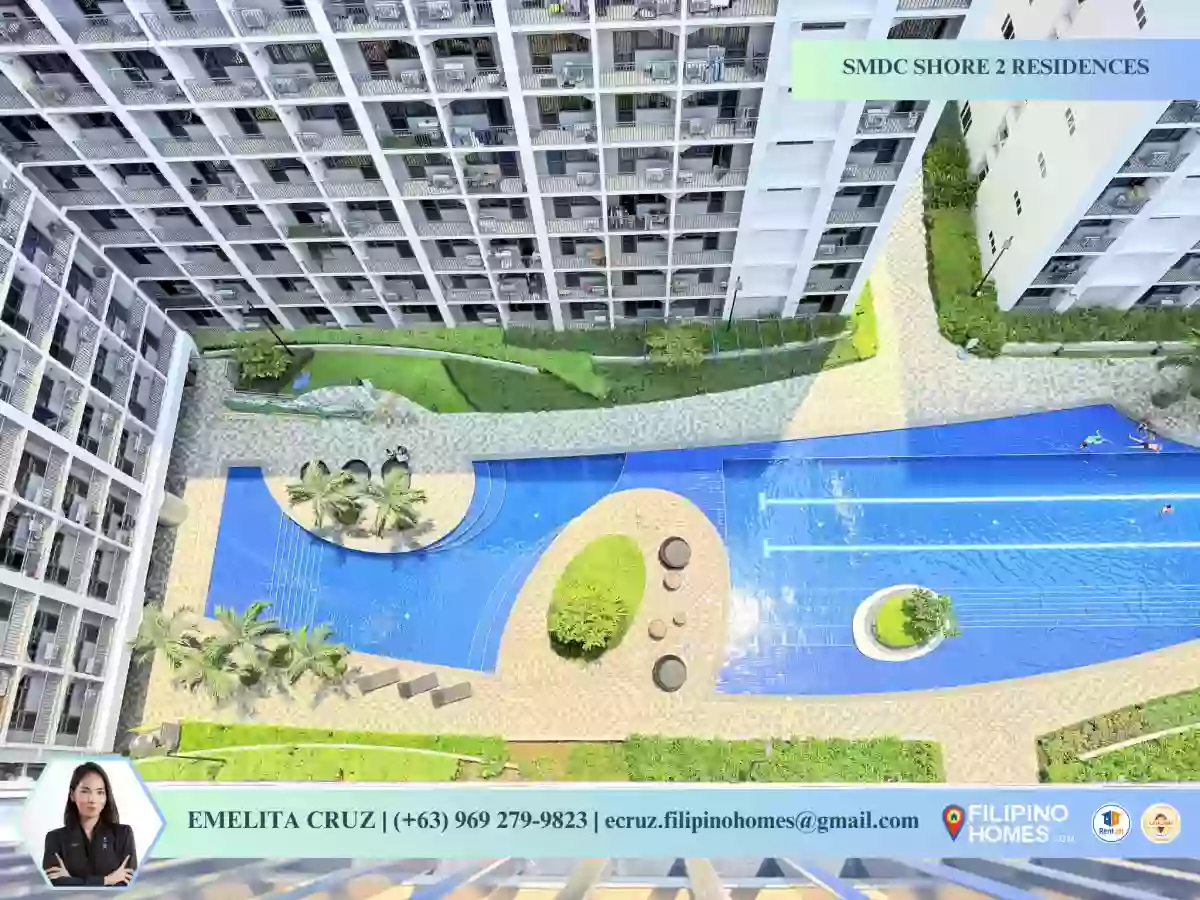 1BR FURNISHED UNIT w/ BALCONY FOR RENT AND SALE at SMDC Shore 2 Residences, Pasay — 1 Bedroom in Barangay 76, Pasay City, Metro Manila — Photo 2