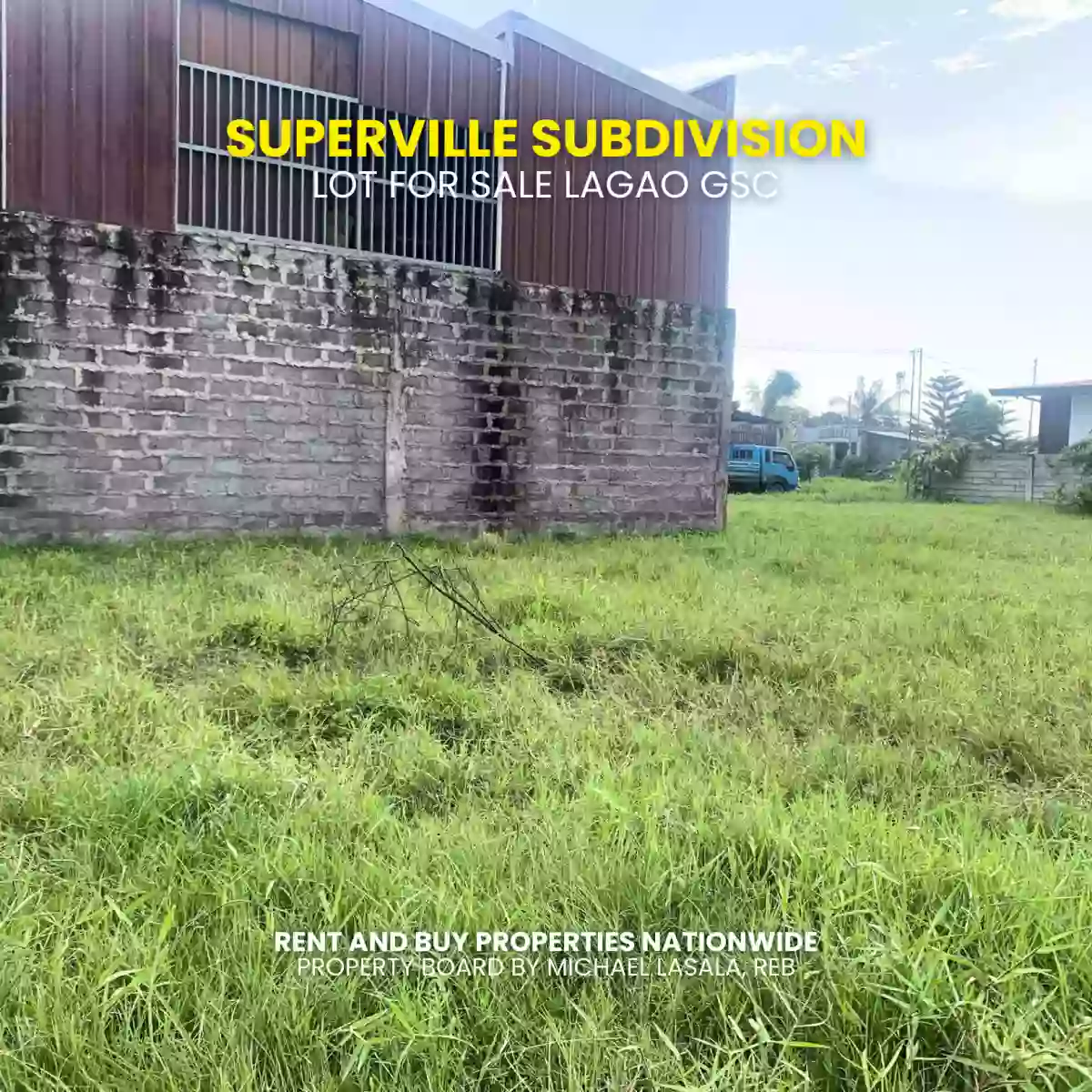 SUPERVILLE SUBDIVISION, LAGAO LOT FOR SALE — Residential Lot in Gen. Santos City, South Cotabato, 9500 — Photo 4