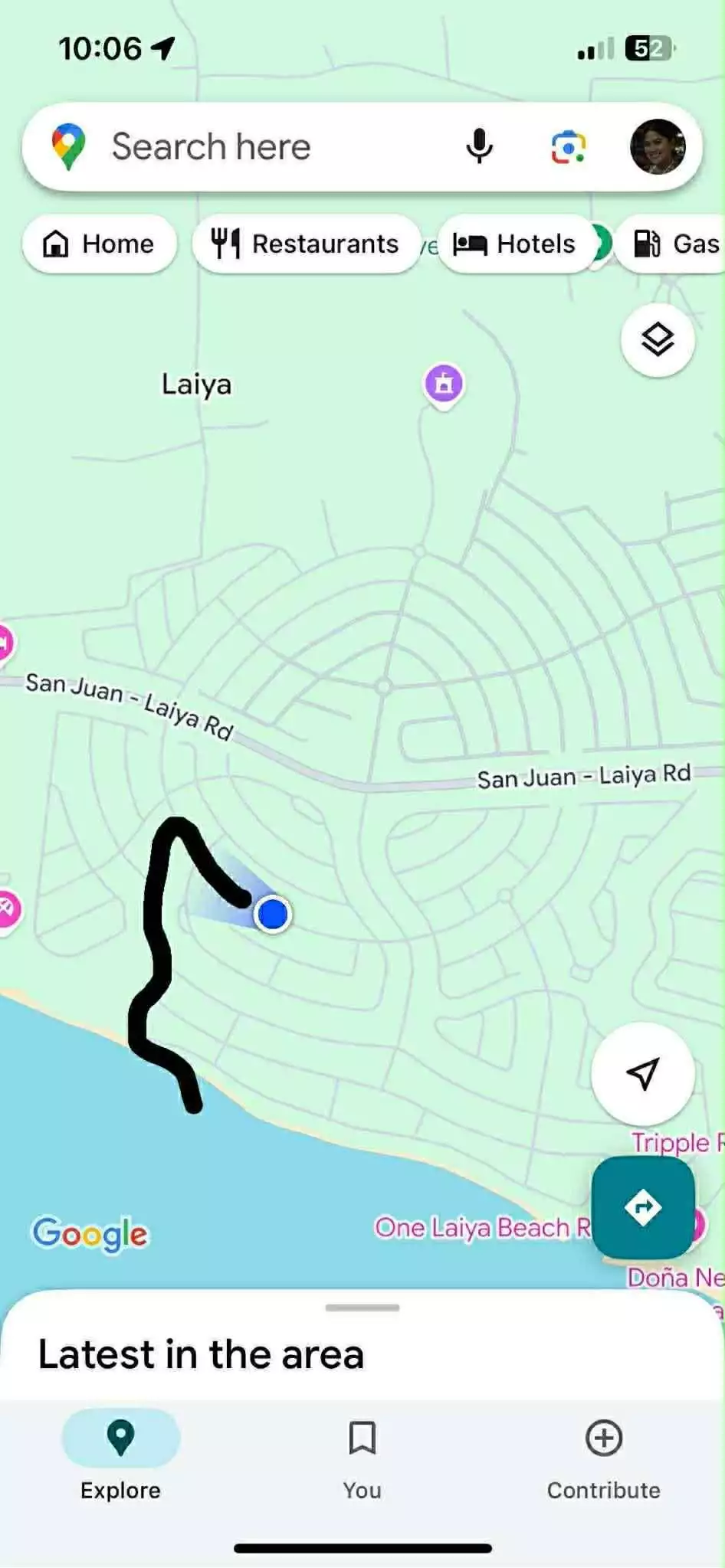 Land close to the beach in Laiya, Batangas, for sale.Subdivision, Resindential lot.247 sqm. — Residential Lot in San Juan, Batangas, 4226 — Photo 2