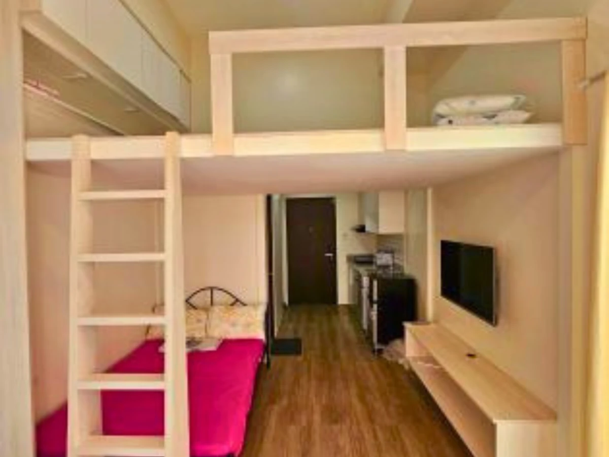 For Rent: 1BR Loft Near JY Square Mall, Cebu City — The Median Flats