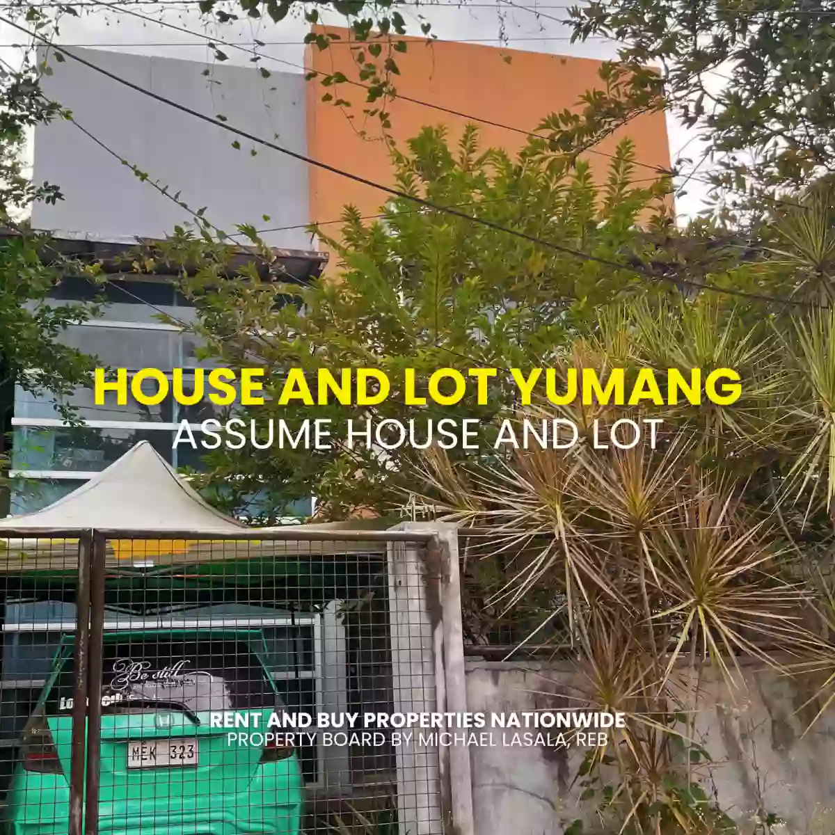 HOUSE AND LOT FOR ASSUME IN YUMANG ST.,BARANGAY SAN ISIDRO, GENERAL SANTOS CITY