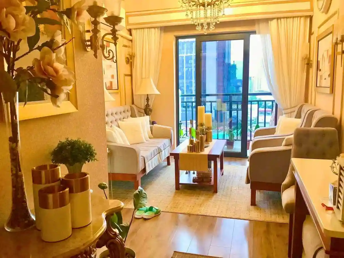 For Rent: 2BR Condo with Balcony & Parking in Mabolo, Cebu City — Grand Residences North Tower A — 2 Bedrooms in Banilad and Pres. Roxas Street, Ayala Access Road, Mabolo — Photo 3