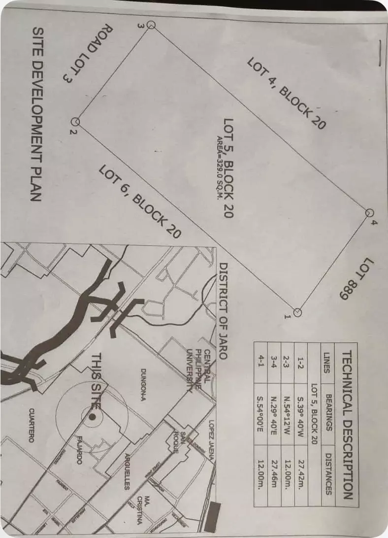 For Sale: 329 sqm Residential Lot in Cuartero, Iloilo City