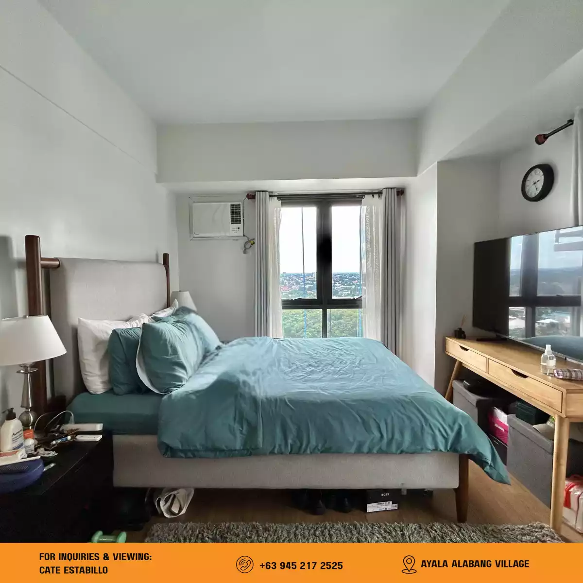 Furnished 2-Bedroom Unit with Parking for Sale at Cerca Viento Tower 2 — 2 Bedrooms in Almanza Uno, Las Piñas City, Metro Manila — Photo 3