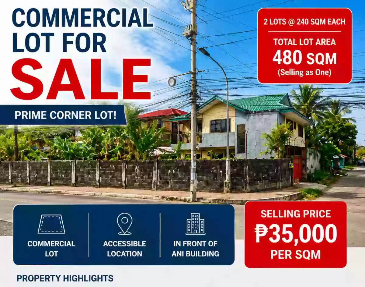 Commercial Lot For Sale