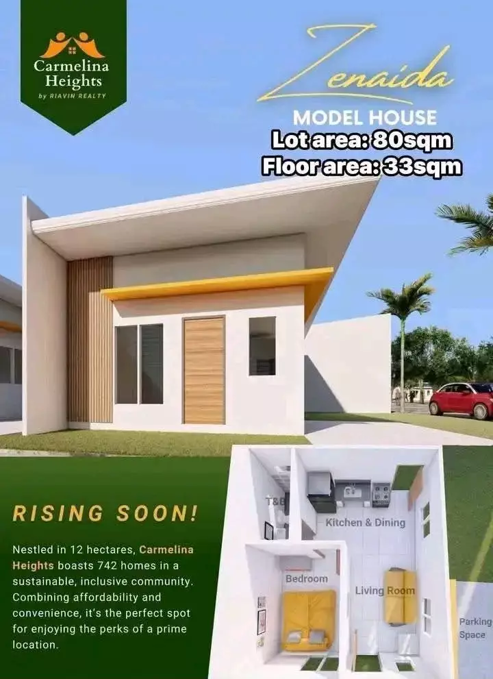 Affordable Zenaida Model House for Sale | Carmelina Heights, General Santos City — House and Lot in lucio Velayo Sr. Road, Katangawan, General Santos City — Photo 5