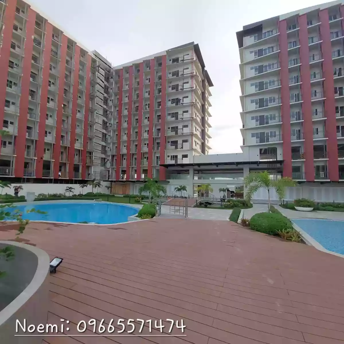 FOR RENT: Fully Furnished Corner Two-Bedroom Condo Unit with Balcony in Lapulapu City — 2 Bedrooms in Agus, Lapu-lapu City, Cebu — Photo 2