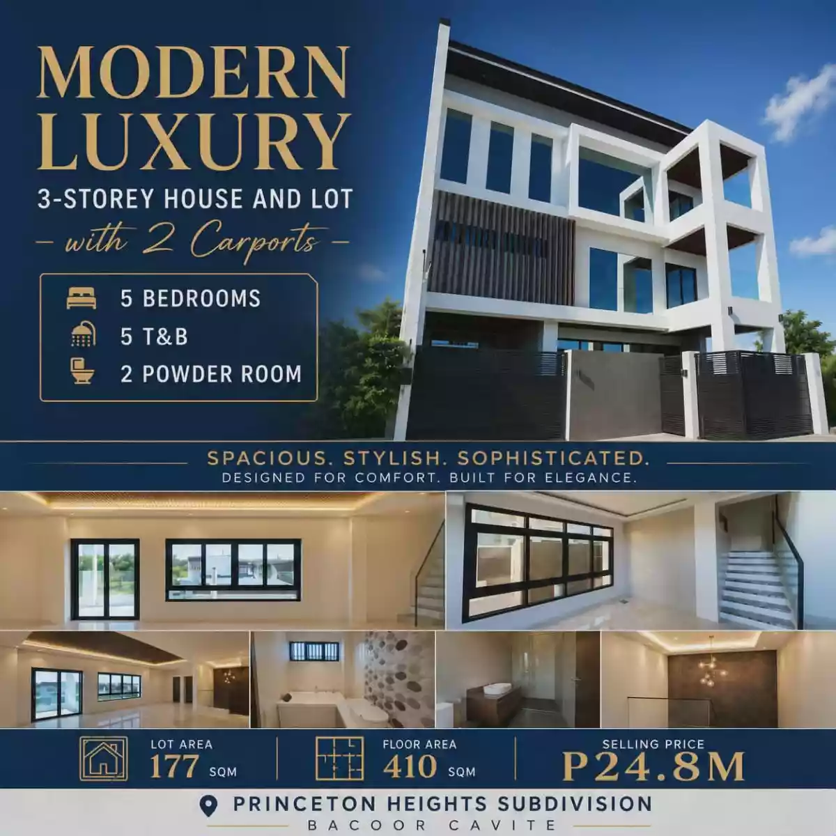 For Sale: 5BR House and Lot in Mambog IV, Bacoor — 410 sqm