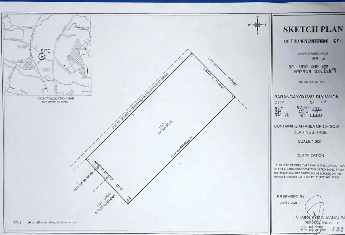 COMMERCIAL LOT FOR SALE IN BASAK-CANDUMAN, MANDAUE CITY