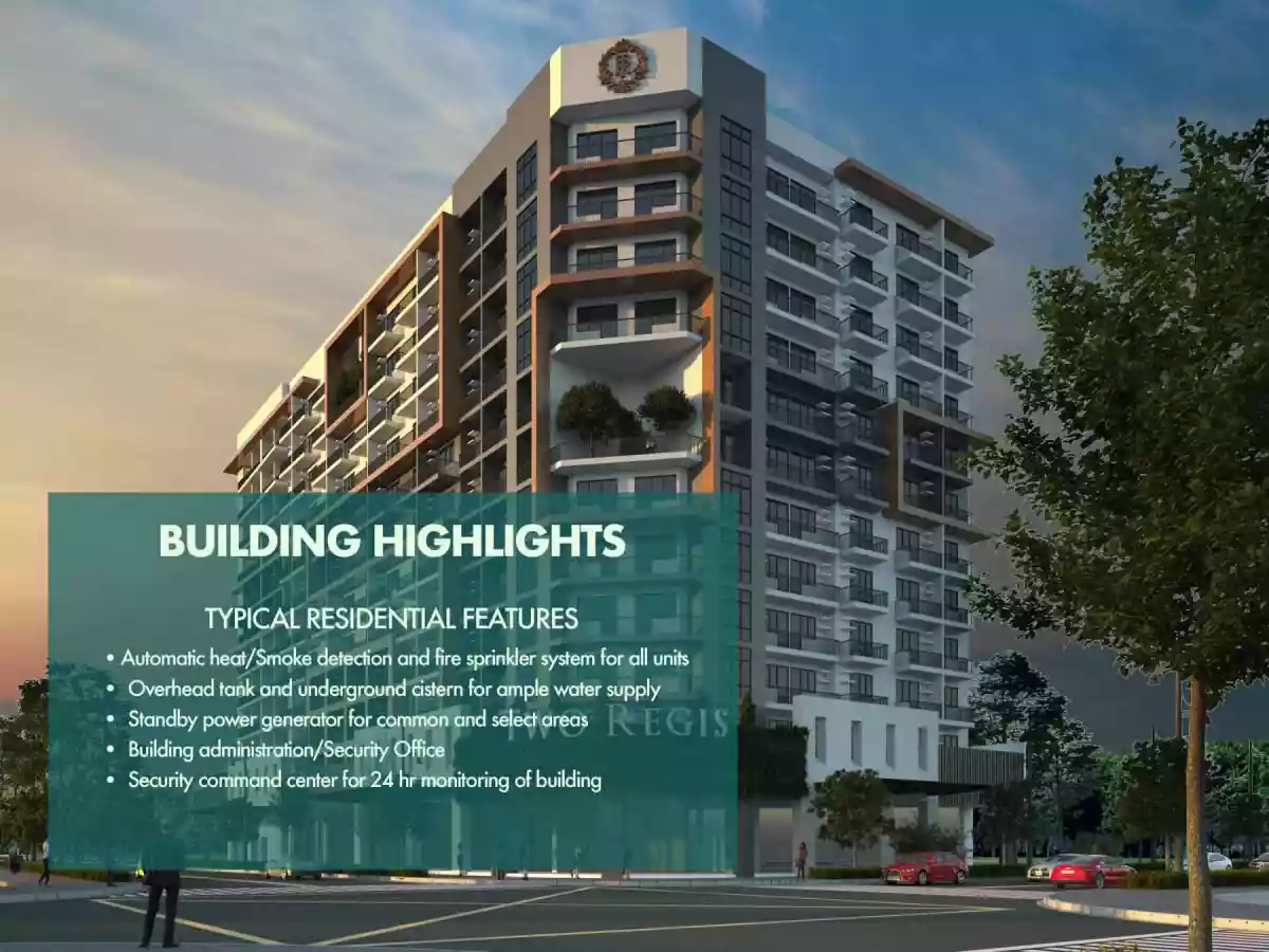 For Sale: Two Regis Studio with Balcony in Two Regis, Megaworld Upper East Bacolod. — Studio in Bacolod City, Negros Occidental, 6100 — Photo 5
