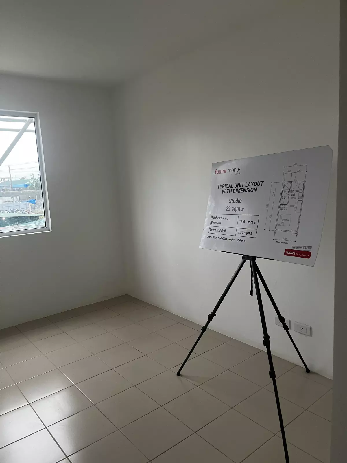 futura Monte Naga Condominium — 1 Bedroom in Triangulo, Naga City, Camarines Sur — Photo 4