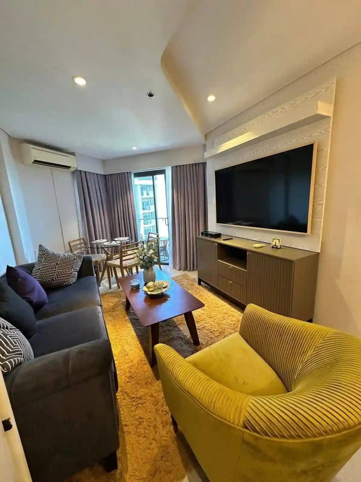 For Rent: 1BR Condo with Balcony in Maribago, Lapu-lapu City — Tambuli Residences Tower A