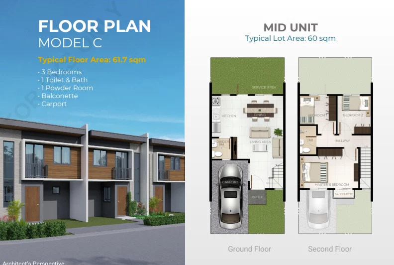 Townhouse (Mid Unit) - For Assume — Townhouse in Davao City, Davao del Sur, 8000 — Photo 4