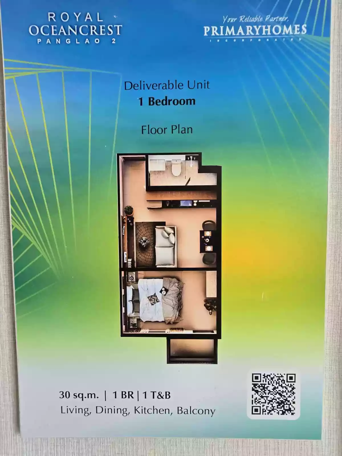 For Sale: Royal Oceancrest Panglao 2 1BR Condo in San Isidro, Dauis — Investors — 1 Bedroom in Dauis, Bohol, 6339 — Photo 7