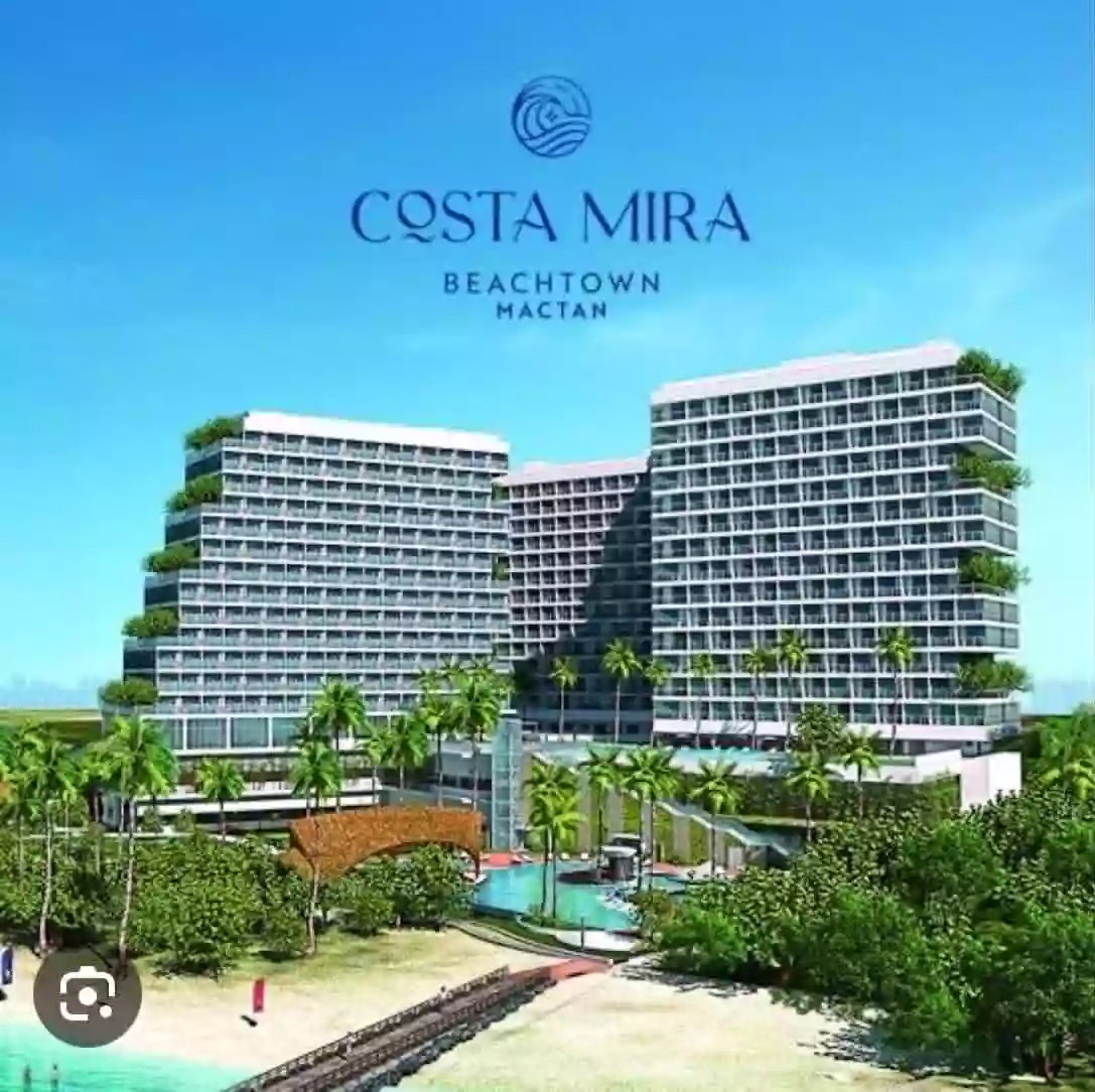 Costa Mira Beach Town Mactan 1BR Condo for Sale in Subabasbas, Lapu-lapu City