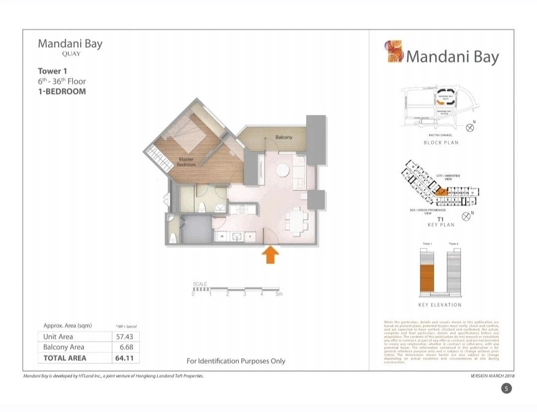 For Sale: Mandani Bay Quay Tower 3, 2BR Condo in Centro, Mandaue City — 2 Bedrooms in Centro, Mandaue City, Cebu — Photo 6