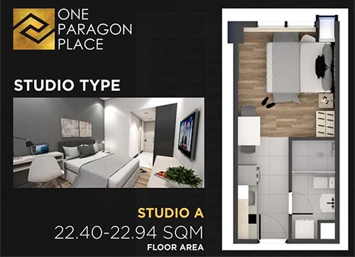 FOR SALE: Studio Condo in Talomo River, Davao City — 22.40 sqm — Studio in Talomo River, Davao City, Davao del Sur — Photo 5