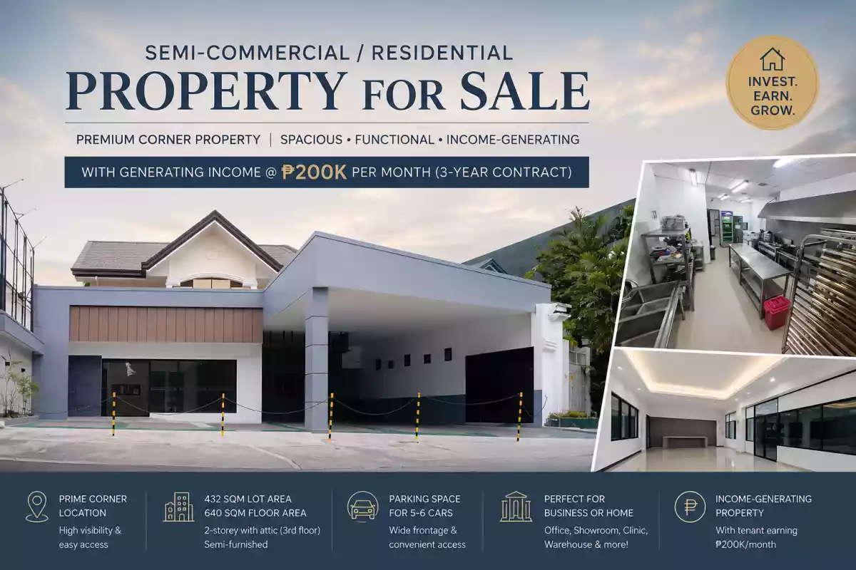For Sale: Building in Plainview, Mandaluyong City — 640 sqm