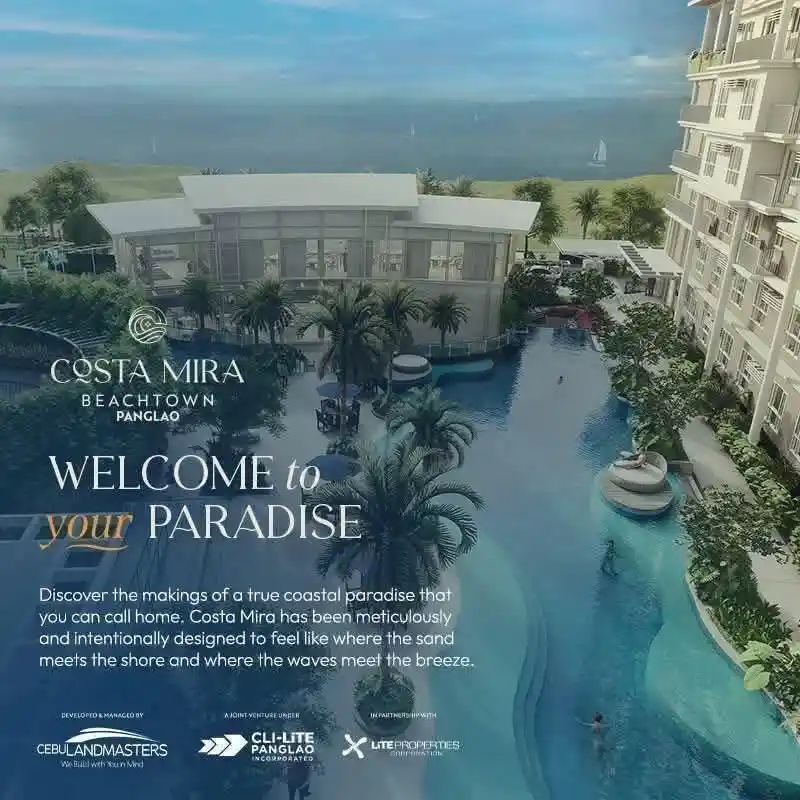CostaMira Beachtown Panglao Studio Unit – FOR ASSUME ₱650,000!