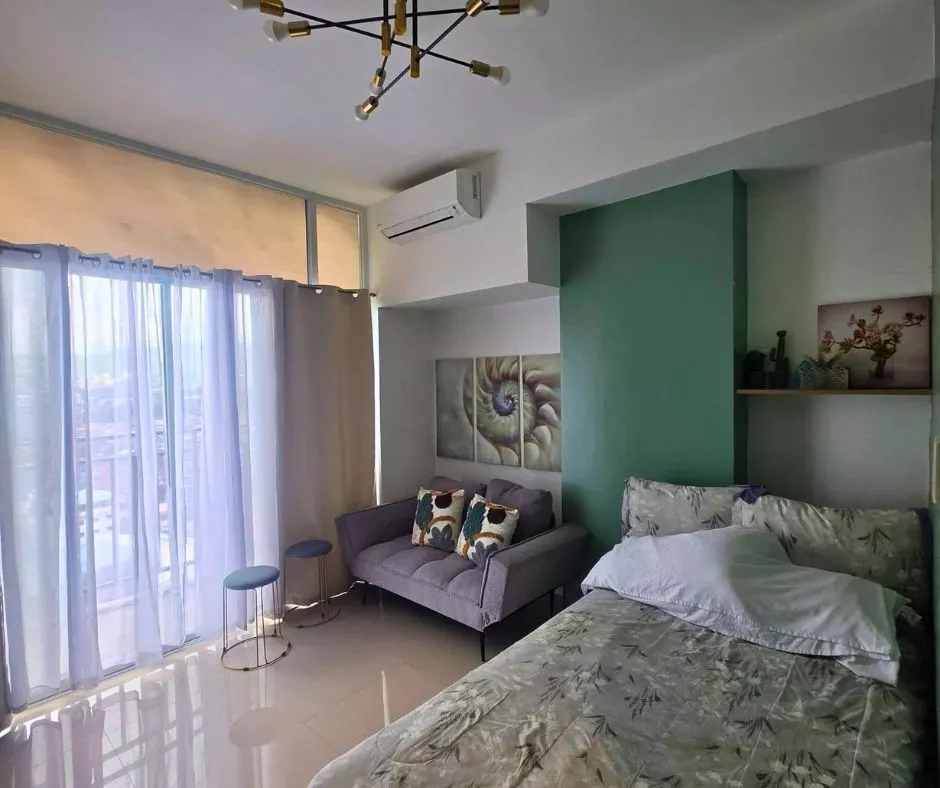 For Rent: West JOnes Residences Studio with Balcony Condo in Cebu City — 32 sqm — Studio in Sambag II (Pob.), Cebu City, Cebu — Photo 2