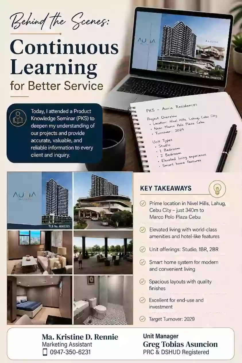 1 Bedroom Unit Pre-selling Condominium in Lahug, Cebu City, Philippines