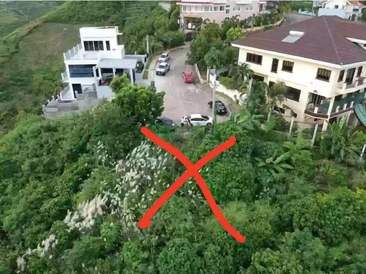 OVERLOOKING LOT FOR SALE