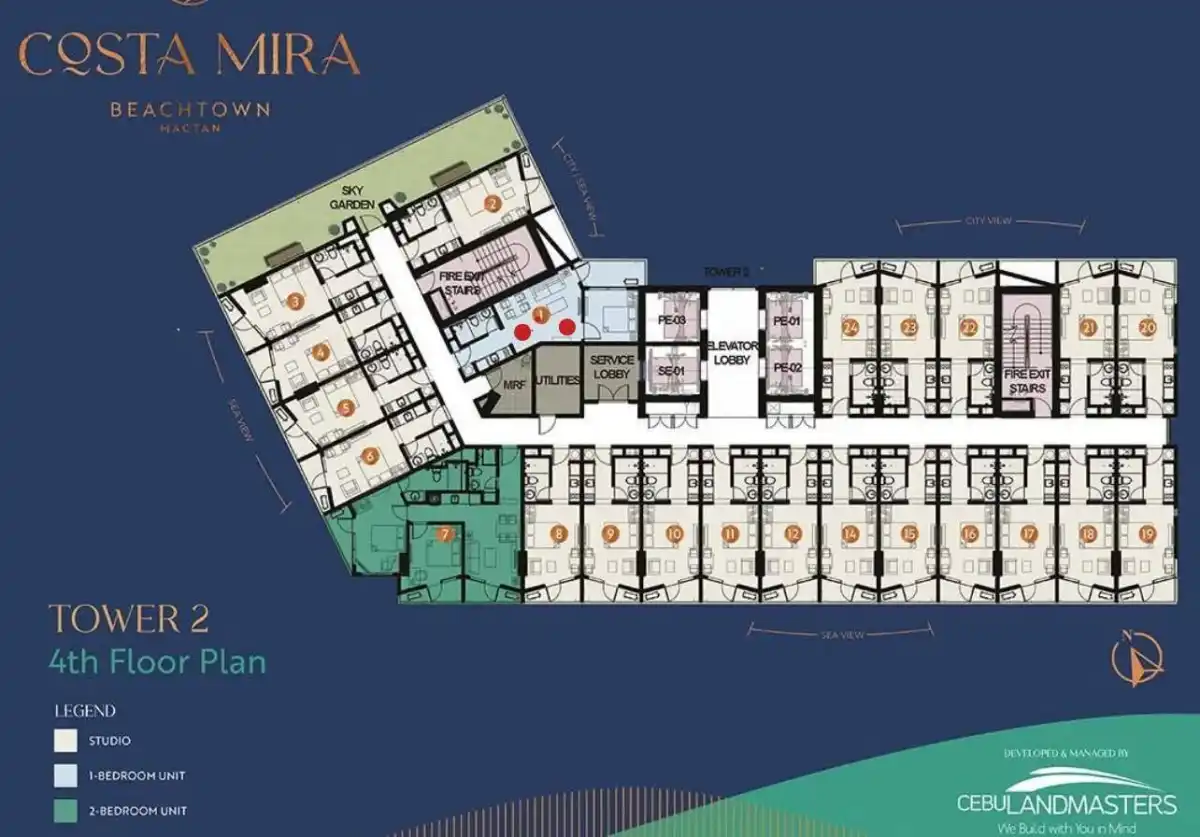 Open photo 16 of 17 — FOR ASSUME- COSTA MIRA 1-BEDROOM TOWER 2