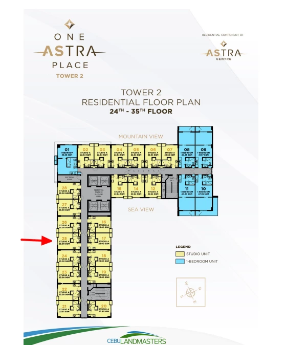 FOR ASSUME: Studio Condo in Banilad, Mandaue City — 23 sqm — Studio in Banilad, Mandaue City, Cebu — Photo 2
